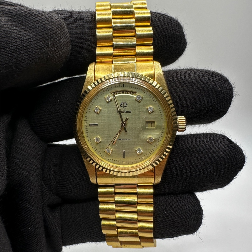 Men’s Chatom Presidential Day/Date Watch